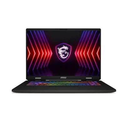 Image of MSI Sword 17HX 17 Inch 16:10 QHD+ 240Hz Gaming Laptop (Intel Core i7 14700HX, NVIDIA GeForce RTX 4060, 16GB RAM, 1TB SSD, Windows 11 Home) Cosmos Grey
