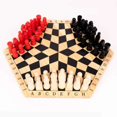 Image of Menkind 3 Player Chess