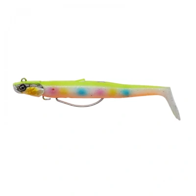 Image of Savage Gear Sandeel V2 Weedless 13cm 33gr Sinking Lemon Candy (2+1pcs) Shad