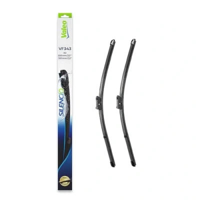 Image of LR132132 Wiper blade VALEO SILENCIO X.TRM 574743 550, 550mm Front Beam with spoiler for left hand drive vehicles Pin Fixing