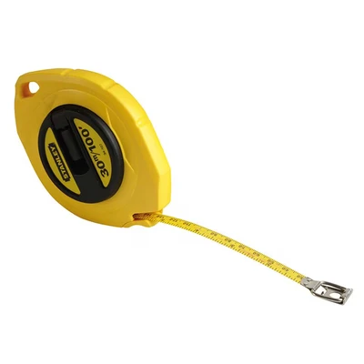 Image of Stanley Closed Case Steel Long Tape 30m/100ft (Width 10mm) STA034107