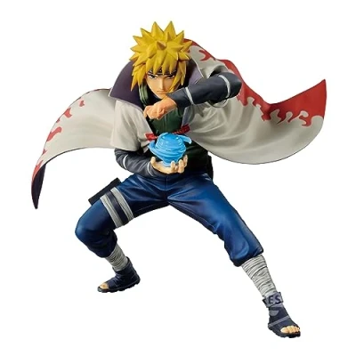 Image of BANPRESTO BP88614P Minato Namikaze Action Figure, Naruto Shippuden, Colosseum, 12 cm, Multicolor