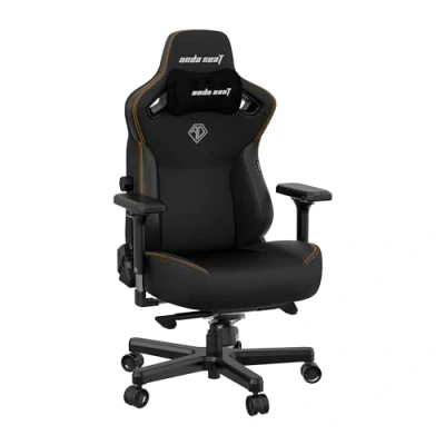 Image of Anda Seat Kaiser 3 Gaming Chair for Adults Large Reclining Video Game Chairs, PVC leather Ergonomic Office Chair, Heavy Duty Neck &amp; Back Lumbar Support Luxury Black Computer Chairs Home Work