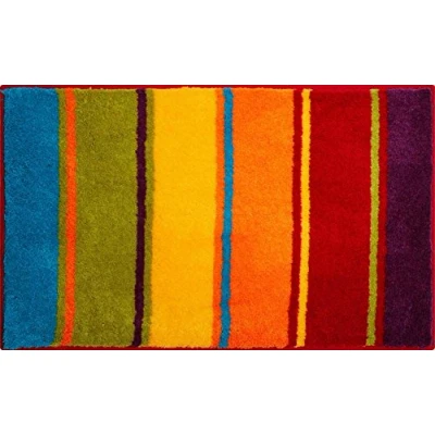 Image of Grund Bath Mat, Ultra Soft and Absorbent, Anti Slip, 5 Years Warranty, SUMMERTIME, Mat 60x90 cm, Multicolour