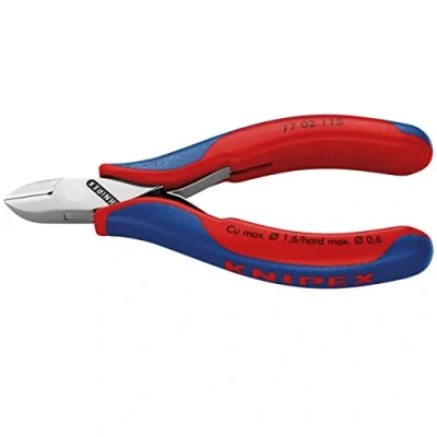 Image of Knipex 115mm Flush Electronics Diagonal Cutters (27721)