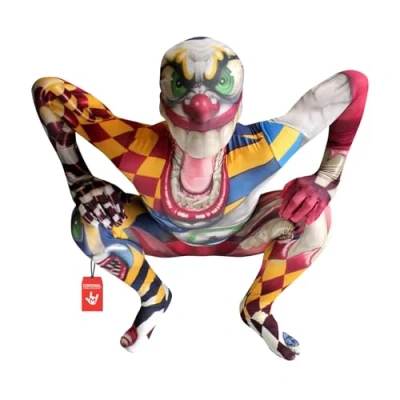 Image of Morphsuits Clown Morphsuit, Killer Costume Kids Boys, Kids, Halloween Costumes for Large
