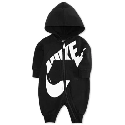 Image of Nike Sportswear ALL DAY PLAY Coverall Unisex Jumpsuit for kids, Size: 6m, Black