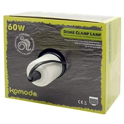 Image of Komodo Black Dome with Clamp 14cm 500g