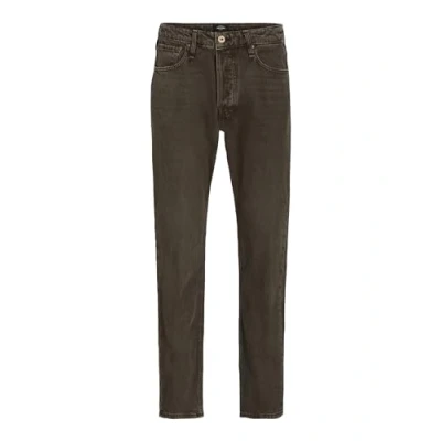 Image of JACK &amp; JONES Men&#039;s Jjichris Jjcooper Am 900 Noos Jeans, Chocolate Brown, 29 W/30 L