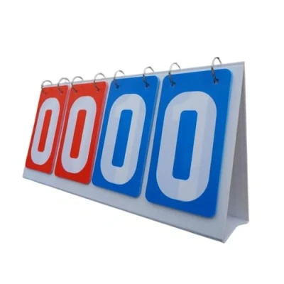 Image of ZiYouao Scoreboard Score Board Tabletop Boards(Red Blue)