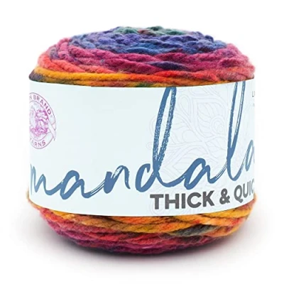 Image of Lion Brand Yarn 528 208 Mandala Thick &amp; Quick Yarn, Turbine