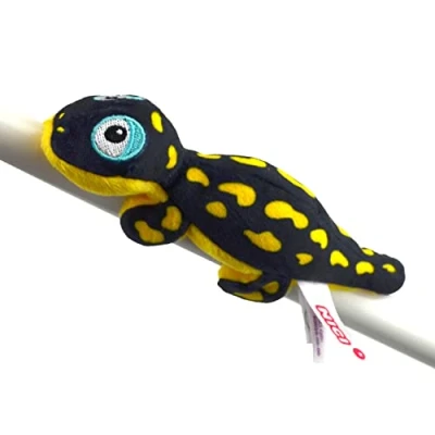 Image of NICI 48773 Bear MagNICI Salamander Don Fuego 12cm Green, Yellow, 12 cm
