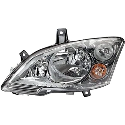 Image of E12812, E12813 Headlights HELLA 1LG 009 627 041 MERCEDES BENZ: Vito Mixto, Minibus