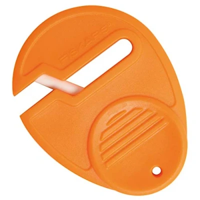 Image of Fiskars Sewsharp Scissor Sharpener, Stainless Steel, Standard, 0.4 x 3.7 4.8 cm