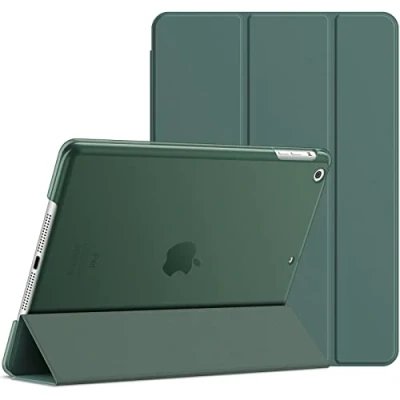 Image of JETech Case for iPad Air 1st Generation (NOT 2), Smart Cover Auto Wake/Sleep (Misty Blue)