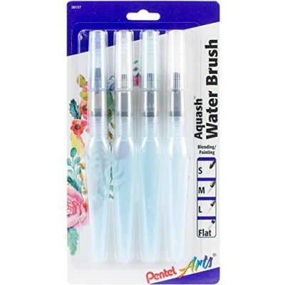 Image of Pentel Aquash Water Brush, Nylon, White, S