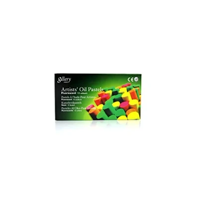 Image of Mungyo Oil Pastels 12 Colors 11 x 70 mm Fluorescent/assorties