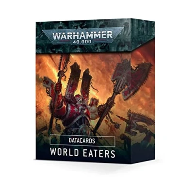 Image of Games Workshop Warhammer 40,000 DATACARDS: World Eaters