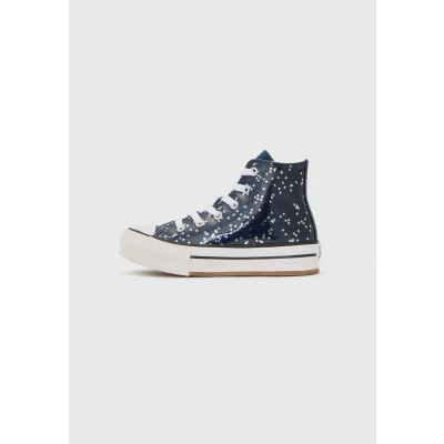 Image of Converse Chuck Taylor ALL STAR Unisex Hightop trainers for kids, Size: 4.5, Navy/white/egret shoes
