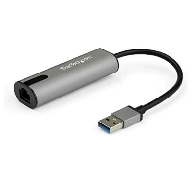 Image of StarTech.com 2.5GbE USB A to Ethernet Adapter NBASE T NIC 3.0 Type 2.5 GbE /1 Multi Speed Gigabit Network 3.1 Laptop RJ45/LAN Lenovo X1 Carbon, HP EliteBook/ZBook (US2GA30)