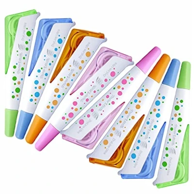 Image of 8 x Papermate Liquid Paper DryLine Ultra Correction Tape Pen, 5mm 6m, Assorted Colours Loose in Plain Packaging