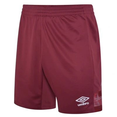Image of Umbro Mens Vier Shorts (New Claret) Multicolour Size 2XL