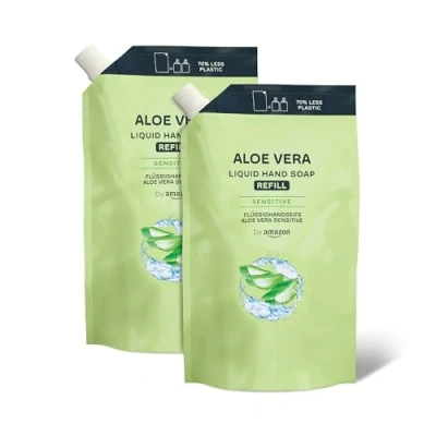 Image of by Amazon Aloe Vera Hand Soap Refill, 2 x 1000ml