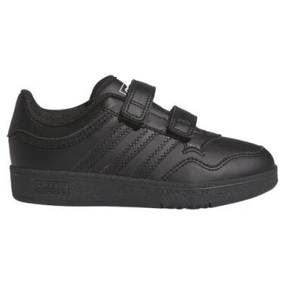 Image of adidas Hoops 4.0 Shoes, core Black/core Black/FTWR White, 2 UK Child