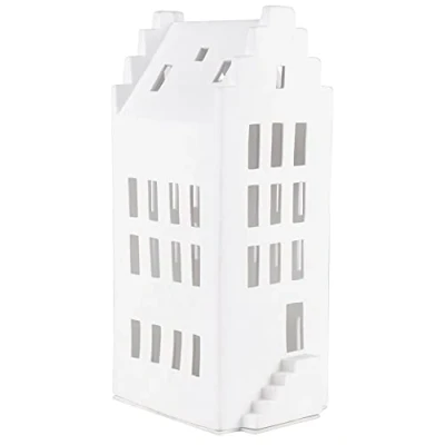Image of Räder Large Light House Gable Roof 11.5 x 15.5 31.5 cm Porcelain