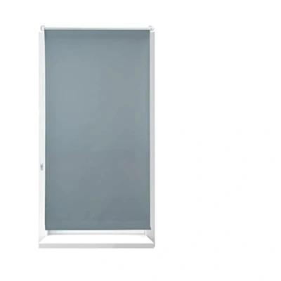 Image of Relaxdays Darkening Blinds with Heat Protection, Thermal Roller, No Drilling, Side Pull Roller Klemmfix, 80 x 210 cm