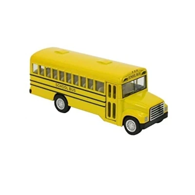 Image of KandyToys TY1664 Die Cast School Bus 5 inch