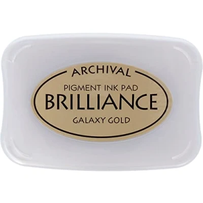 Image of Tsukineko BR000091 Brilliance Galaxy Pad, Gold Ink