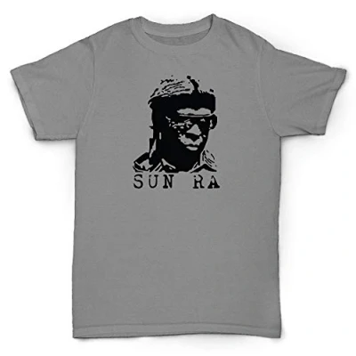 Image of HPC Sun Ra T Shirt Jazz Space Vinyl Breaks Charcoal L