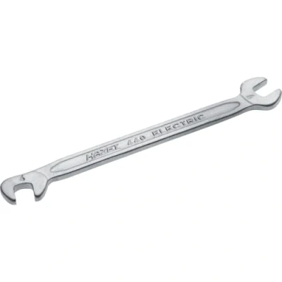 Image of Hazet 440 4 mm Small Double Open End Wrench Silver