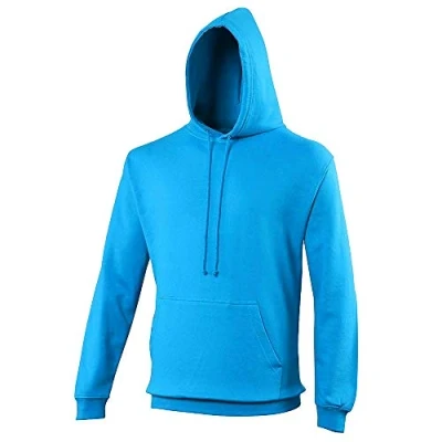 Image of AWDis Men&#039;s College Hoodie, Blue (Tropical Blue), Large
