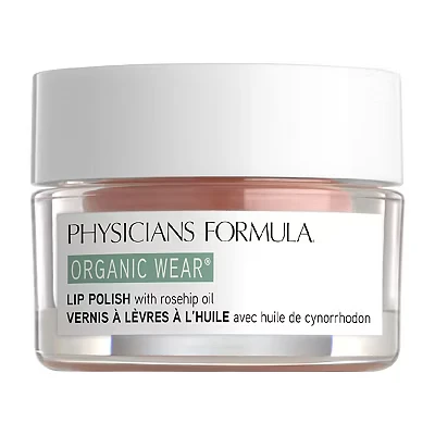 Image of Physician&#039;s Formula, Inc. Organic Wear Lip Polish Exfoliating Scrub with Skin Nourishing, Ingredients for Care Treatment Dry and Cracked Lips Hypoallergenic Formula
