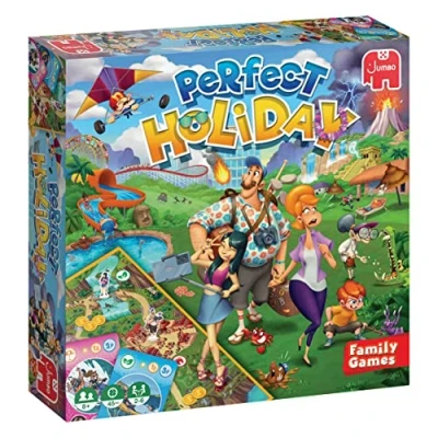 Image of Jumbo Spiele Perfect Holiday Board Game from 8 Years 2 to 6 Players