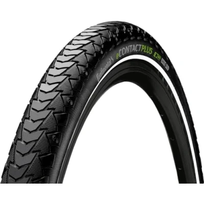 Image of Continental 62 584 eContact Plus (27.5 x 2.50 Inches) Black Reflex Wired Tire 1 Piece