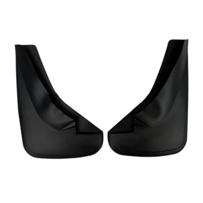 Image of Sakura Car Mud Flaps SS5283 One Pair Black Universal Fit Includes Fittings Protects Paintwork and Wheel Arches