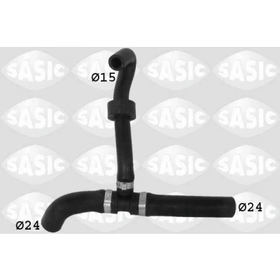 Image of 028121053AA Radiator Hose SASIC 3406051 AUDI: A6 C5 Saloon
