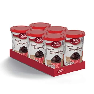 Image of Betty Crocker Chocolate Fudge Icing 400g (Pack of 6)