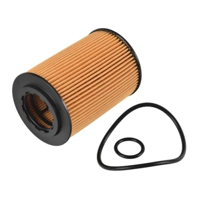 Image of 15430RSRE01 Oil Filter FEBI BILSTEIN 183922 with gaskets Insert HONDA: CIVIC 8 Hatchback, CR V 3, 9