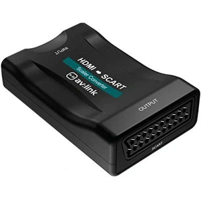 Image of HDMI to SCART Composite 1080P Video Scaler Converter Audio Adapter
