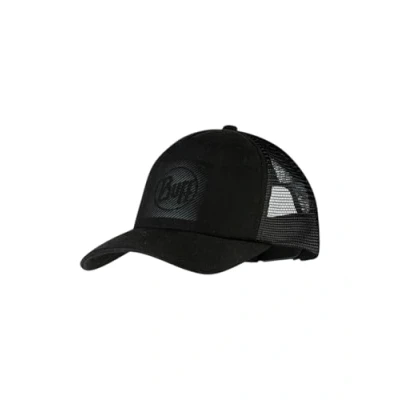 Image of Buff Trucker Cap Black Unisex Youth