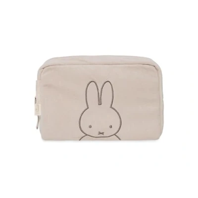 Image of Jollein Terry Cloth Nappy Bag Miffy, Nougat Case Cosmetic Organiser Beige