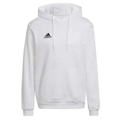 Image of adidas Men&#039;s Entrada 22 Sweat Hoodie, White / Black, S Tall