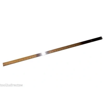 Image of VEWERK BY BERGEN 1 METRE 40&quot; LONG STAINLESS STEEL RULER B2724