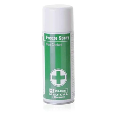 Image of Click Medical CM0378 Freeze Spray First Aid Skin Coolant Relief Aerosol 400ml