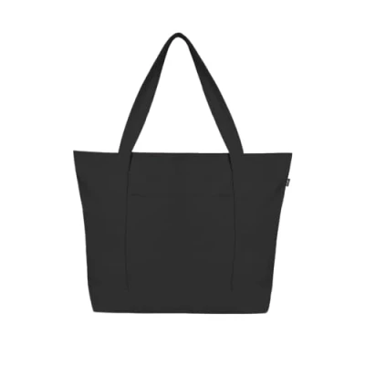 Image of Ecoright Canvas Tote Bags for Women with Zip &amp; Inner Pocket, Extra Large Cotton Women, Men, Shopping, Beach Daily Use