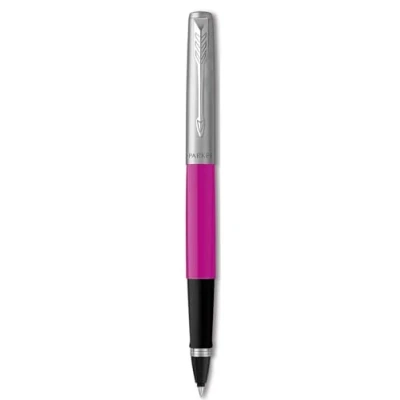 Image of Parker Jotter Rollerball Pen Magenta with Black Ink Fine Point